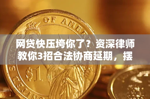 武汉网贷快压垮你了？资深律师教你3招合法协商延期，摆脱暴力催收！