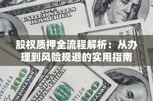 武汉股权质押全流程解析：从办理到风险规避的实用指南