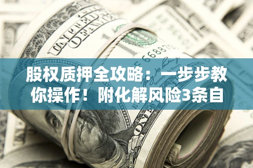 武汉股权质押全攻略：一步步教你操作！附化解风险3条自救法则