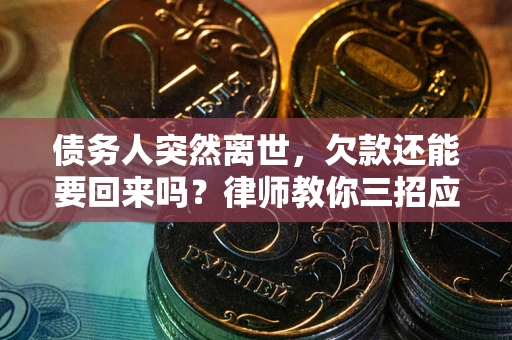 武汉债务人突然离世，欠款还能要回来吗？律师教你三招应对