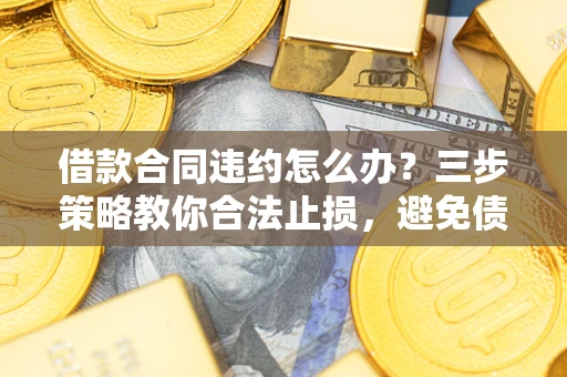 武汉借款合同违约怎么办？三步策略教你合法止损，避免债务危机升级