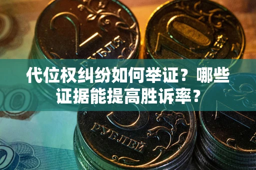 武汉代位权纠纷如何举证？哪些证据能提高胜诉率？